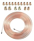 ESEWALAS Flexible Brake Line Tubing Kit,25 Feet of