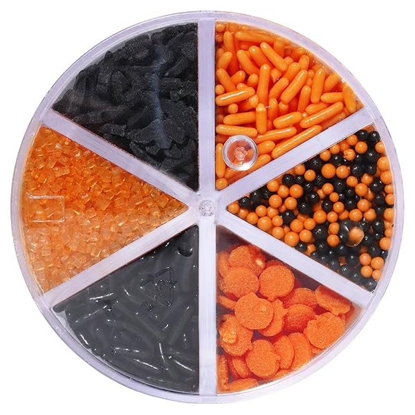 PME 6-IN-1 HALLOWEEN SPRINKLE SET – PUMPKIN PATCH (5.7OZ)