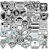45 PCS Las Vegas Stickers Decal for Raiders Sticker Football Stickers for Water Bottle, Laptop, Bicycle, Computer, Motorcycle, Travel Case, Car Decal Decoration Sticker 2-2.5 inches