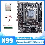 Oikabio X99 Motherboard LGA2011-3 DDR4 ECC RAM E5 2609 V3 CPU 4G RAM view 6