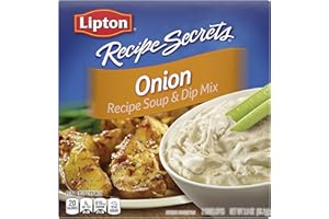 SOUP SECRETS Lipton Recipe Soup and Dip Mix for a Delicious Meal Onion Great with Your Favorite Recipes, 2 Oz, Pack of 24