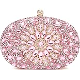 Beaguful Women's Evening Bags Sparkly Rhinestone Clutch Purses Luxury Handbags | Sparkly, Rhinestone, Luxury, Sparkly, Rhinestone, Luxury