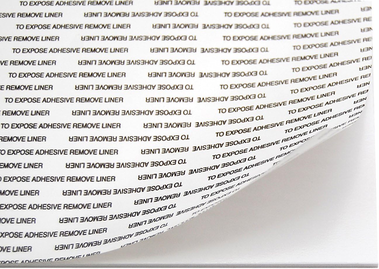 5mm White Self Adhesive Foam Centred White Board A4 A3 A2 A1 A0 (841mm x 594mm A1 Size (Pack of 10 Sheets))