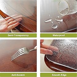 OstepDecor Frosted Table Protector 2mm Thick, 24 x