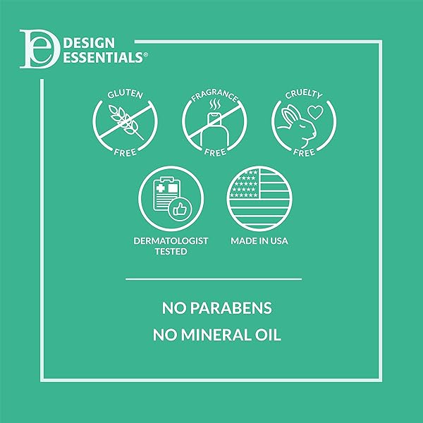 DESIGN ESSENTIALS SCALP AND SKIN CARE DETOXIFYING TONIC WITH PEPPERMINT OIL, HYDRATING, CRUELTY FREE, 4 OUNCES