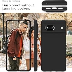 YATWIN Silicone Case for Google Pixel 7A