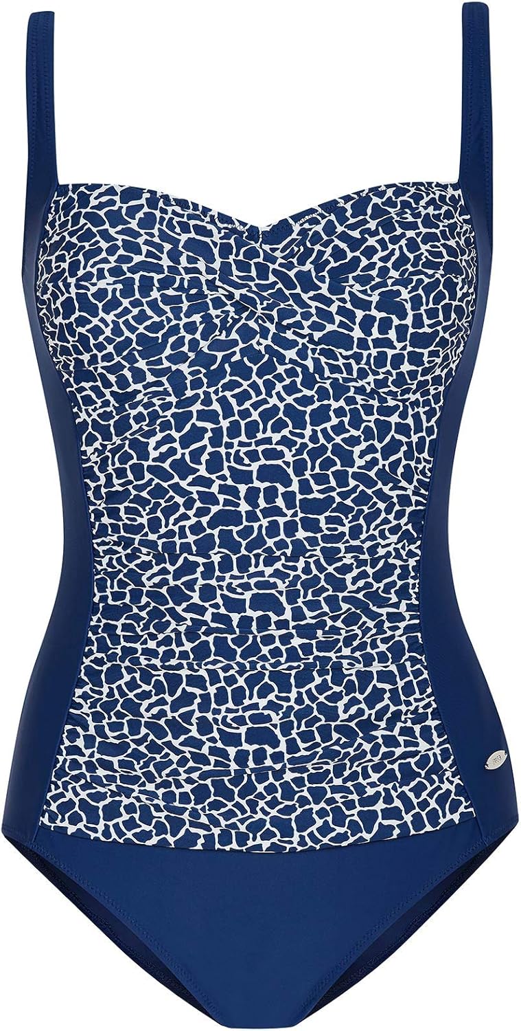 animal print swimming costume
