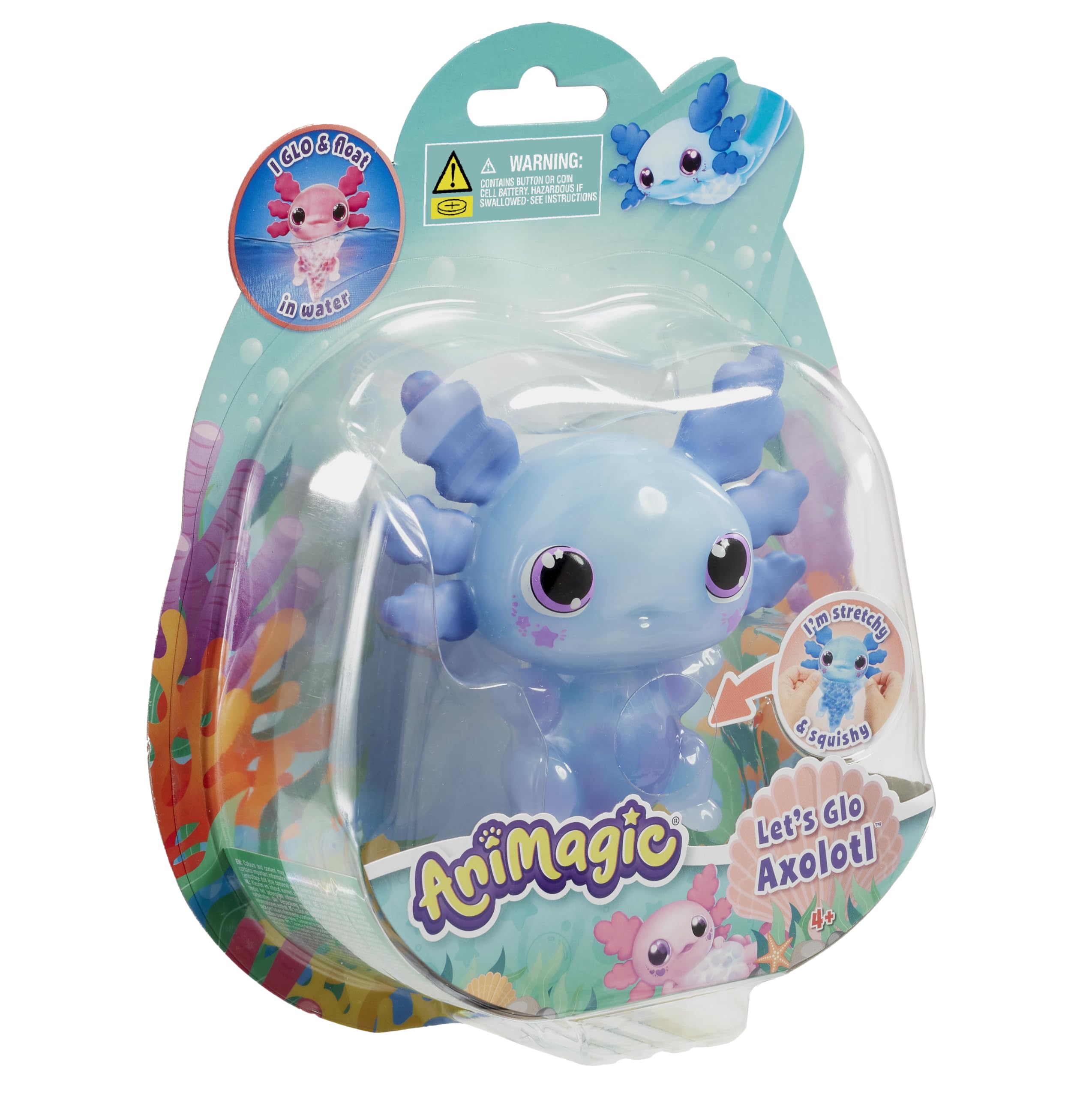Let's Glo Axolotl Blue