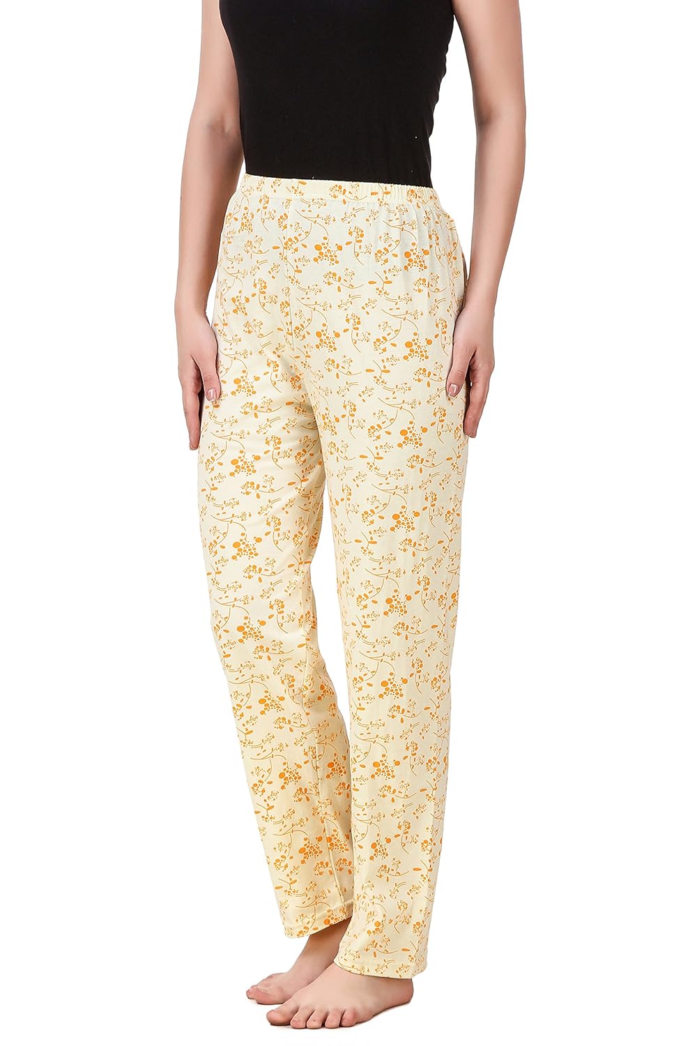 masha women's cotton printed multicolor pyjama