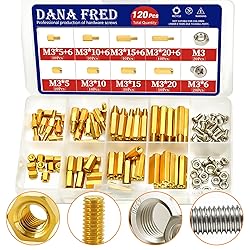 M3 Hex Male Female Brass Spacers Standoffs Screws