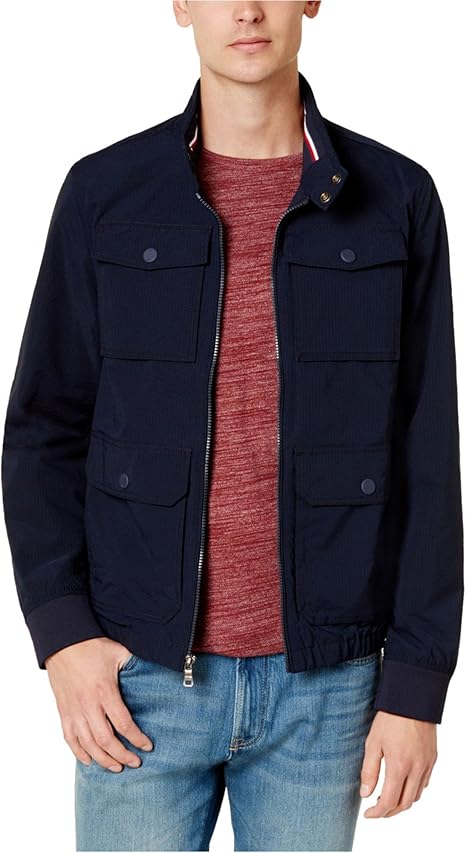 tommy hilfiger men's flag regatta jacket