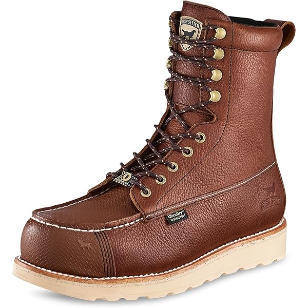 靴 REDWING / 8180 6 inch Irish Setter boots Irish Setter by Red Wing Men's 6in. Aluminum Moc Toe Work