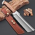 Machete with Sheath for Cutting Trees Heavy Duty, for Yard Work and for Bushcrafting Knife Sickle for Clearing Brush Garden Tools Construction Blade
