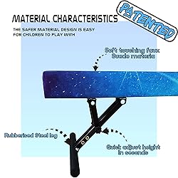FC FUNCHEER 8FT Folding Balance Beam -Gymnastics