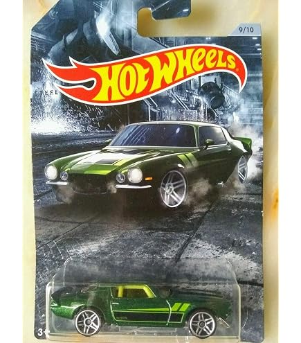 Amazon.com: Hot Wheels '70 Chevy Camaro RS, [Orange] 179/250 Then