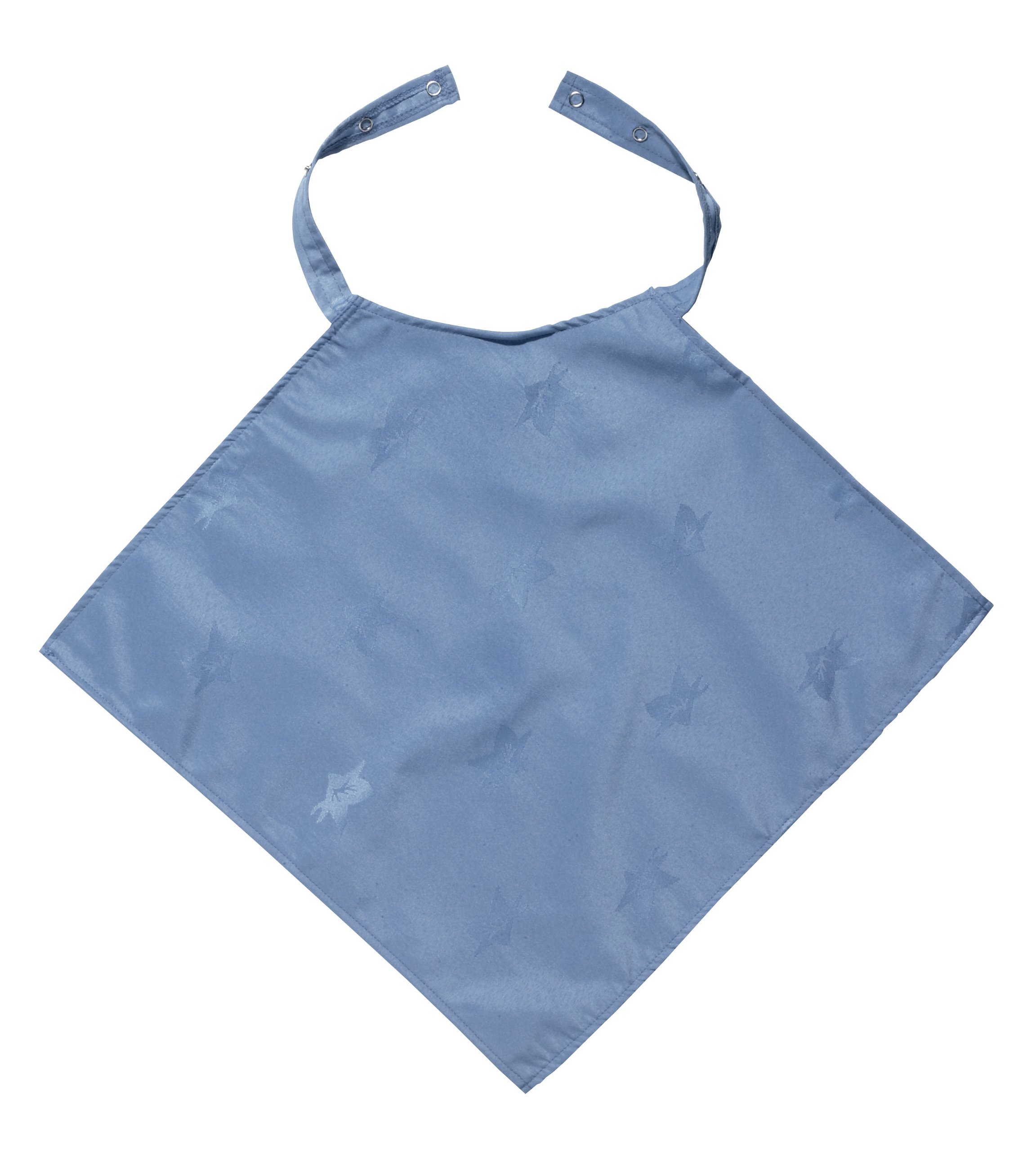 MIP Napkin Style Dignified Adult Clothing Protector, 45x45cm, Blue