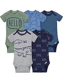Gerber Baby Boys' 5 Pack Onesies