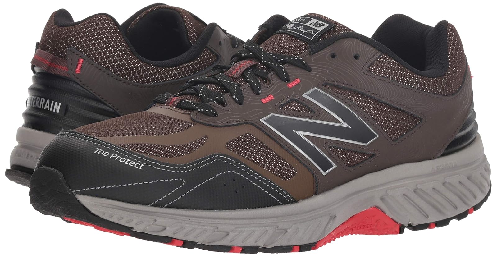 new balance men's 510v4 cushioning trail running shoe