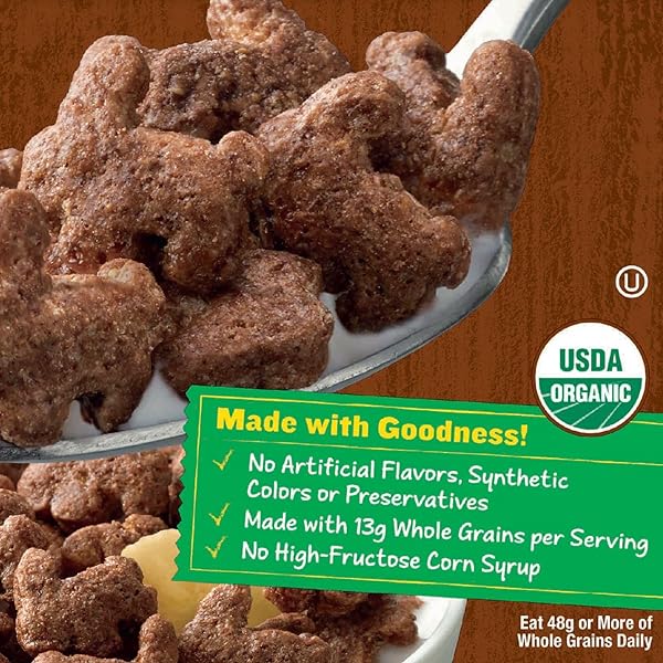 ANNIE’S ORGANIC COCOA BUNNIES CEREAL, 10 OZ (PACK OF 10)
