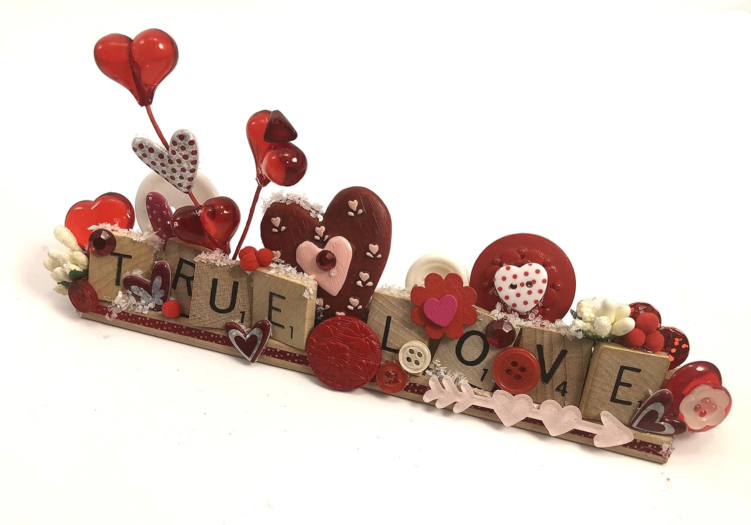 Amazon Com True Love Scrabble Valentine Miniatures Gift For Her