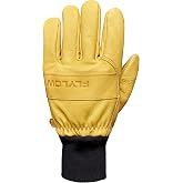 Flylow Ridge Synthetic Insulated Waterproof Ski and Snowboard 5-Finger Glove - Natural - Small