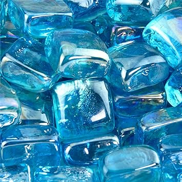 Fire Glass Cubes Colored Glass Fire Cubes For Indoor And Outdoor