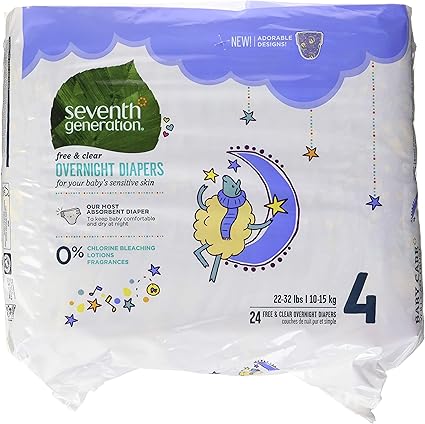 seventh generation overnight diapers