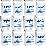 GOJO Lotion Soap Skin Cleanser, 800 mL Lotion Hand Soap Refill for GOJO 800 Series Bag-In-Box Soap Dispenser (Pack of 12) - 9