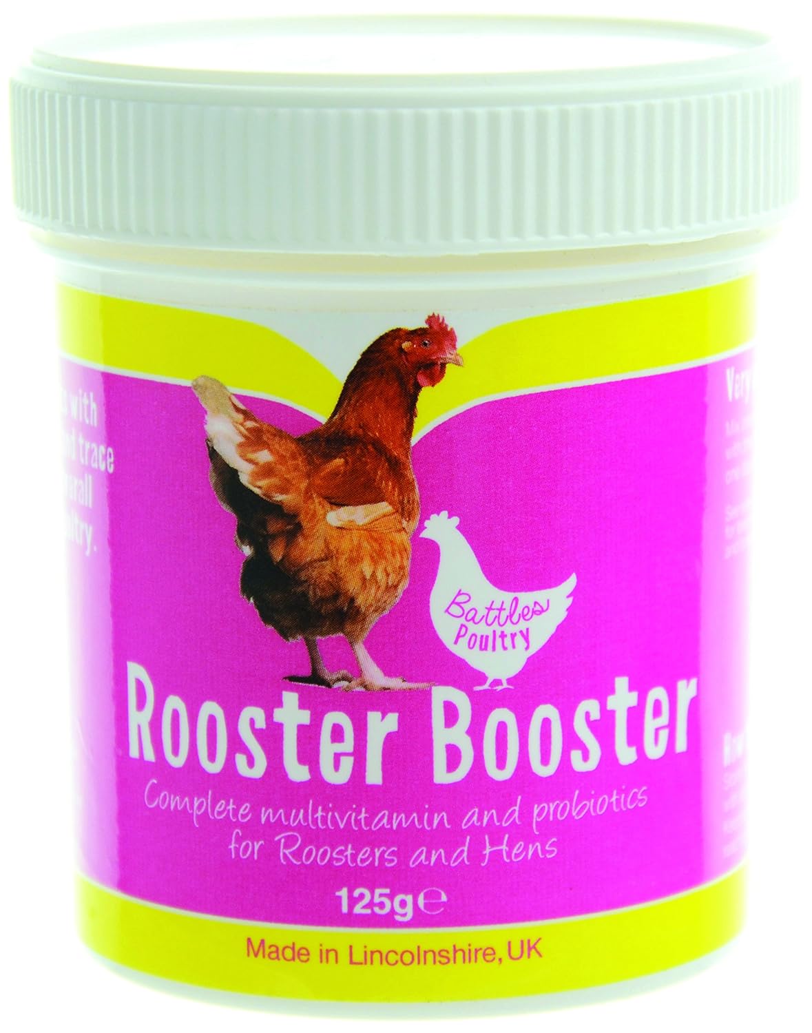 Battles Poultry Rooster Booster 125g Amazon.co.uk Pet Supplies
