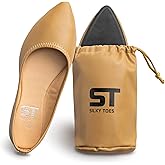 Silky Toes Womens Foldable Flat Ballet Shoes Casual Business Flats for Women