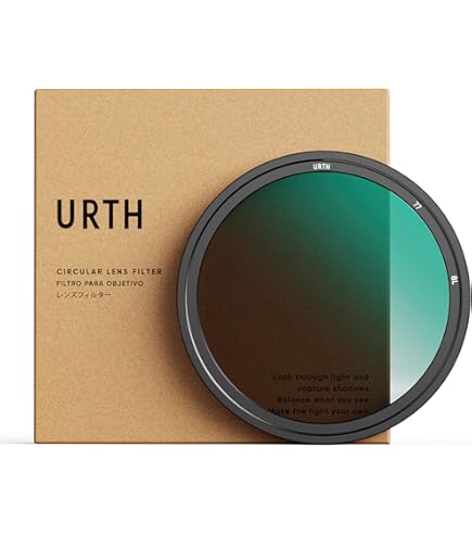 Filtro Diffusione Luce Urth Filtro Magnético 77mm Ethereal Black Mist ¼ ( Plus ) – Efecto Filtro 67mm Diffusione Luce Cinematografica
