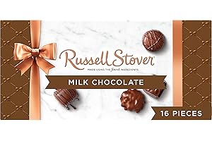 Russell Stover, Milk Chocolate Assortment, Chocolate Gift Box, 9.4 Ounce