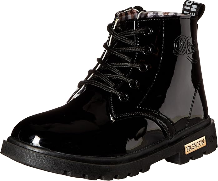 girls black waterproof boots