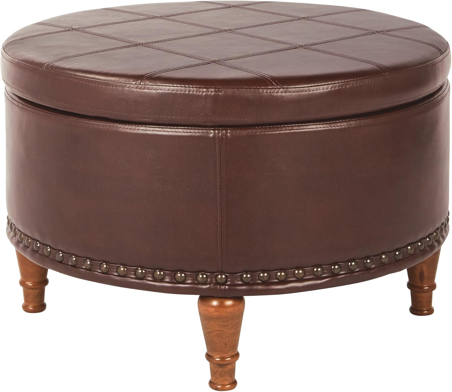 Amazon.com: Avenue seis all-pd32 otomana, Espresso: Furniture & Decor
