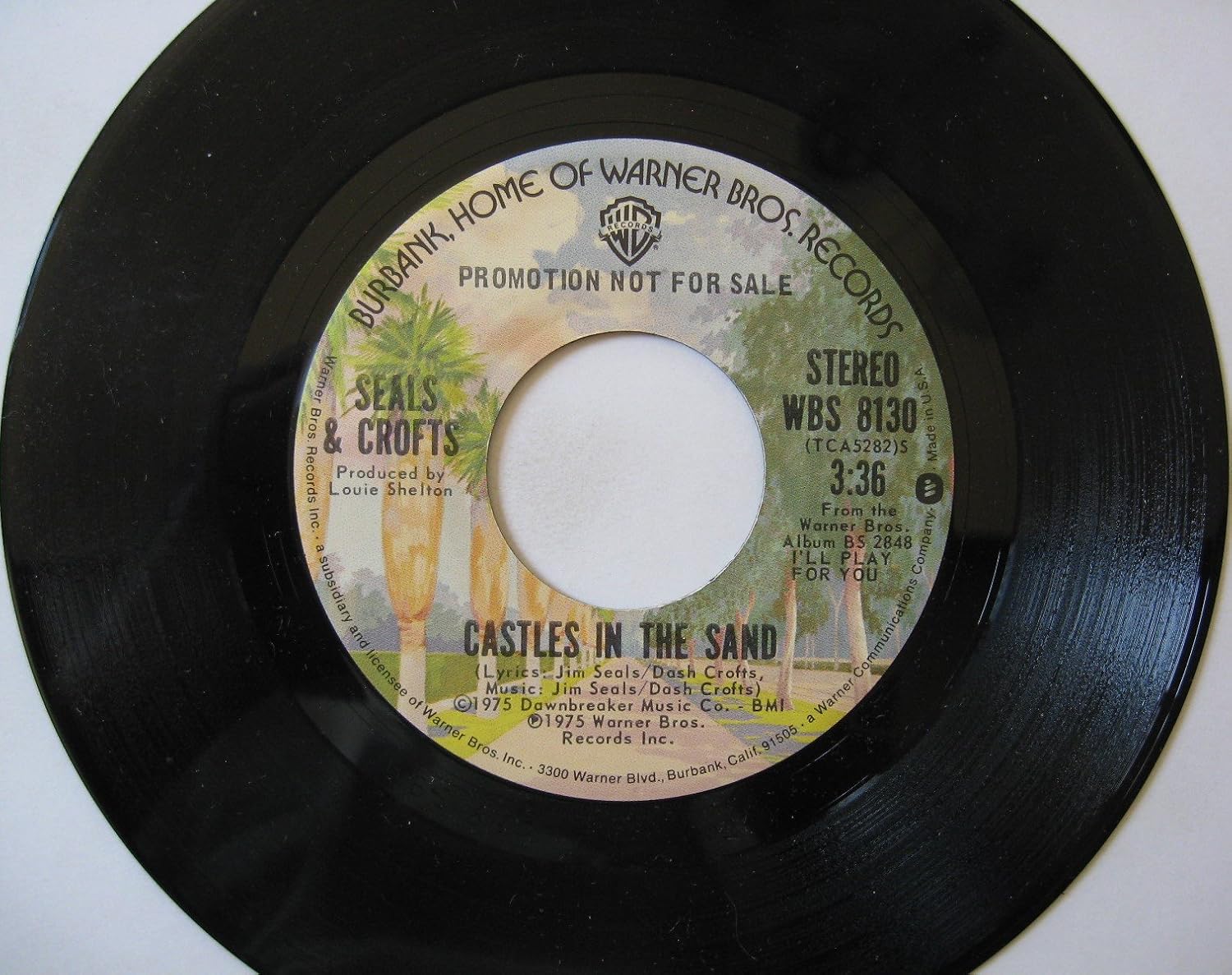 Seals and Crofts castles in the sand / mono Music