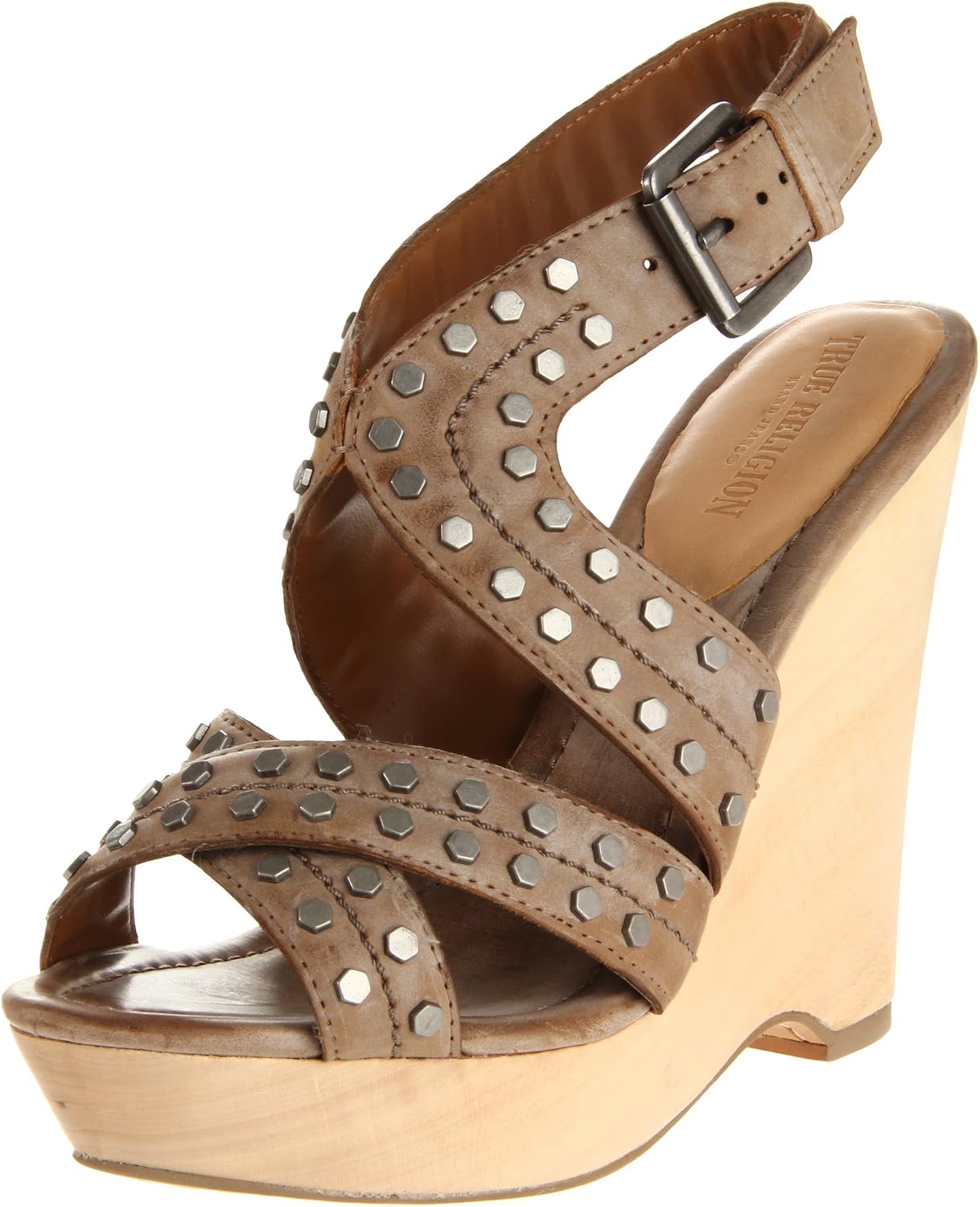 true religion women's slide sandals