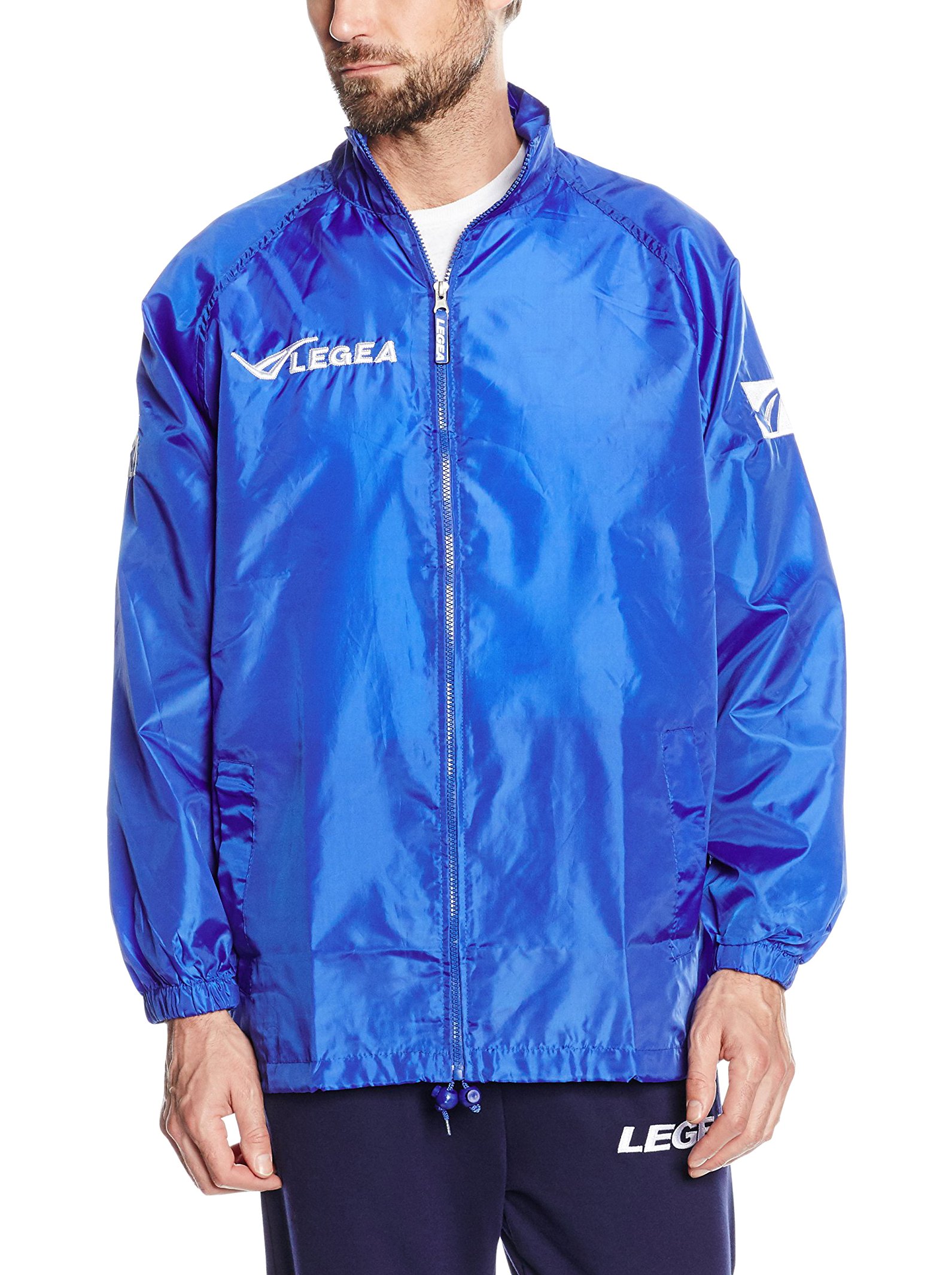 LEGEA,RAIN JACKET ITALIA,LIGHT BLUE,XL,Unisex