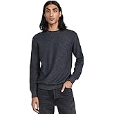 Vince Men's Geo Jacquard Crew Sweater