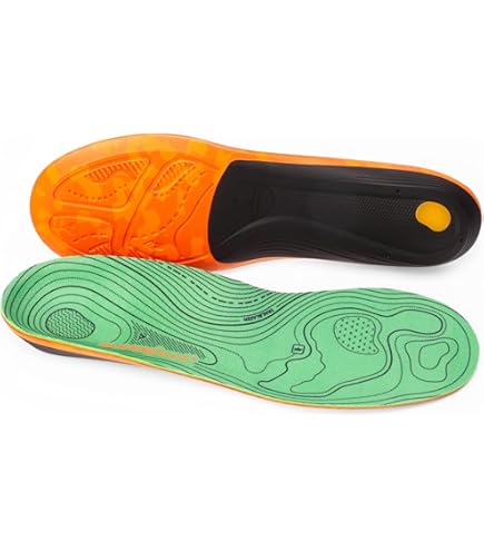 Superfeet Semelles intérieures Run Support Low Arch (V2) pour homme/10,5-12 femme