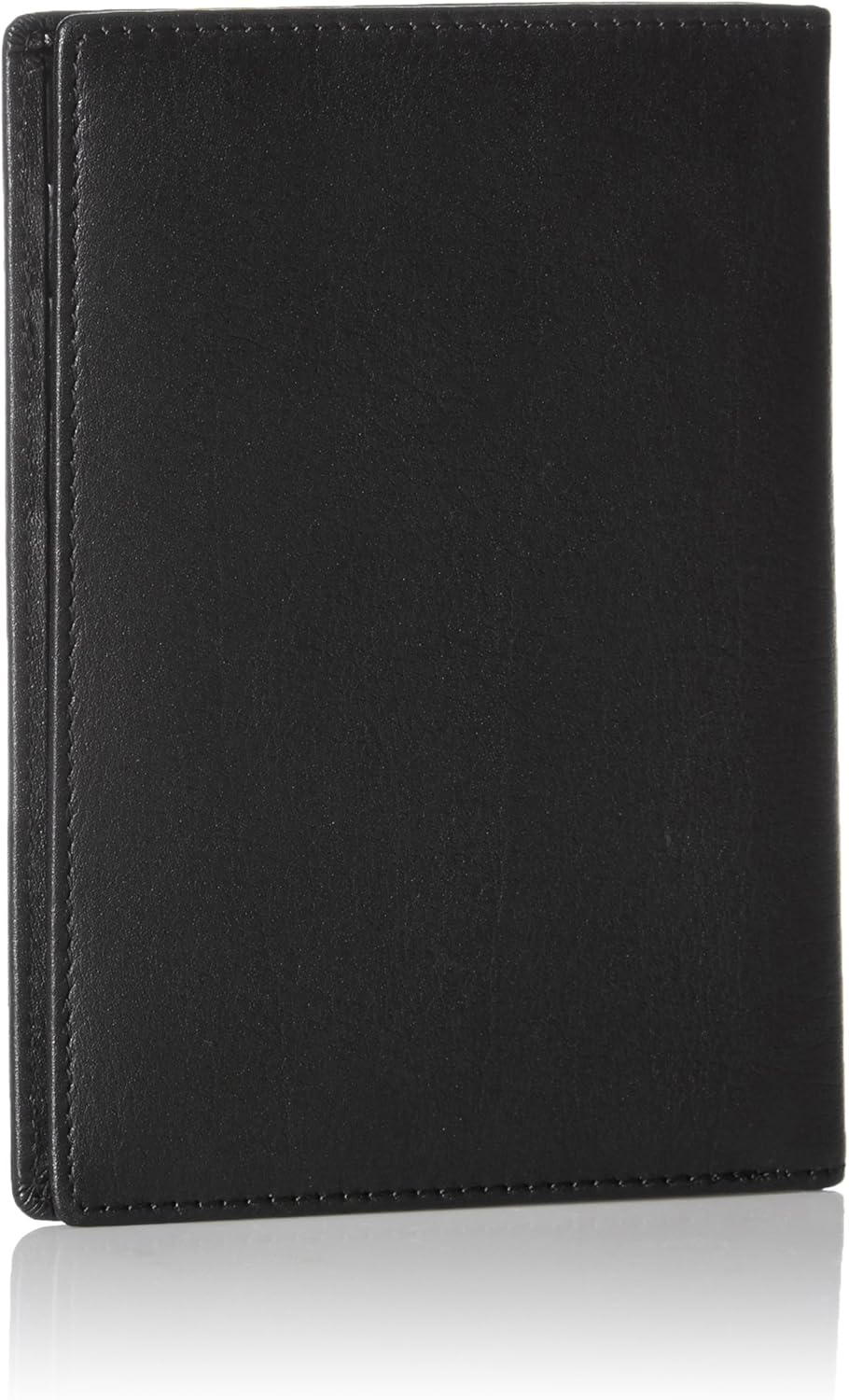  | Basics Leather RFID Blocking Passport Holder Wallet - 6 x 4 Inches, Black | Passport Wallets