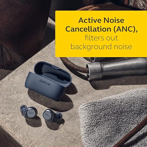 Jabra Elite Active 75t True Wireless Bluetooth, Navy – Earbuds for