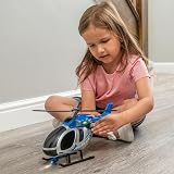 Teamsterz Mighty Machines Police Helicopter Toy Lights Sounds Ages 3+ view 2