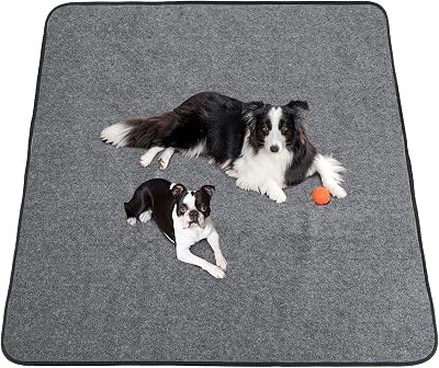ULIGOTA Extra Large Washable Dog Pee Pad 165x121cm Non-Slip Waterproof Mat