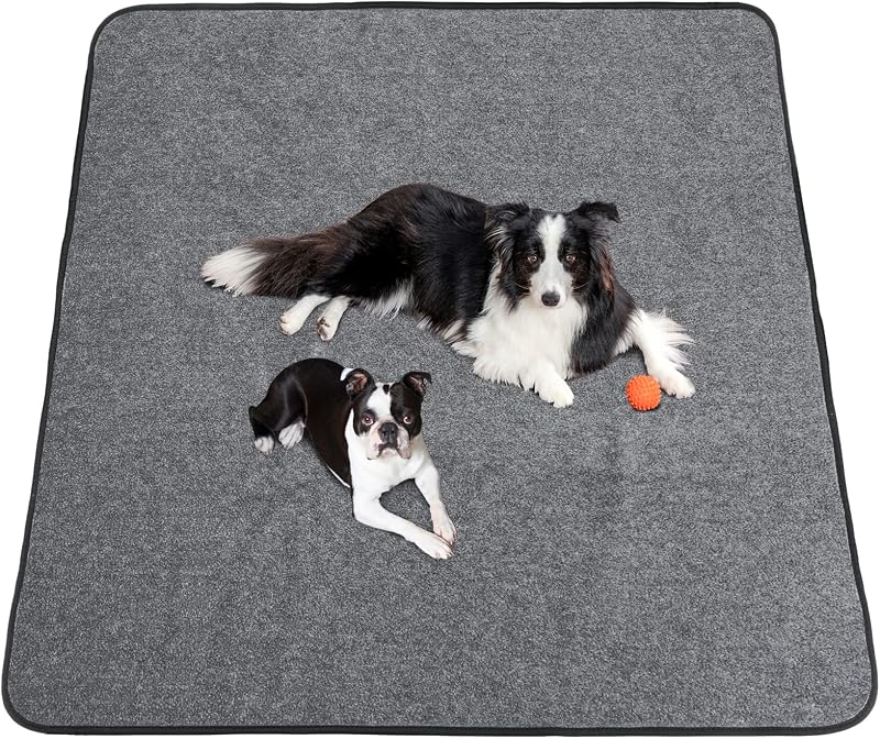 ULIGOTA Extra Large Washable Dog Pee Pad 165x121cm Non-Slip Waterproof Mat