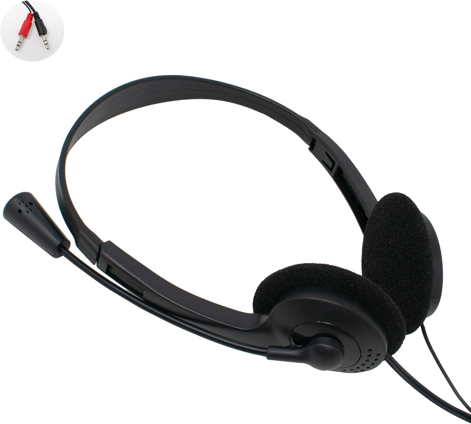 ICHOOSE LIMITED 3.5mm Computer Headset with Microphone Skype or Zoom