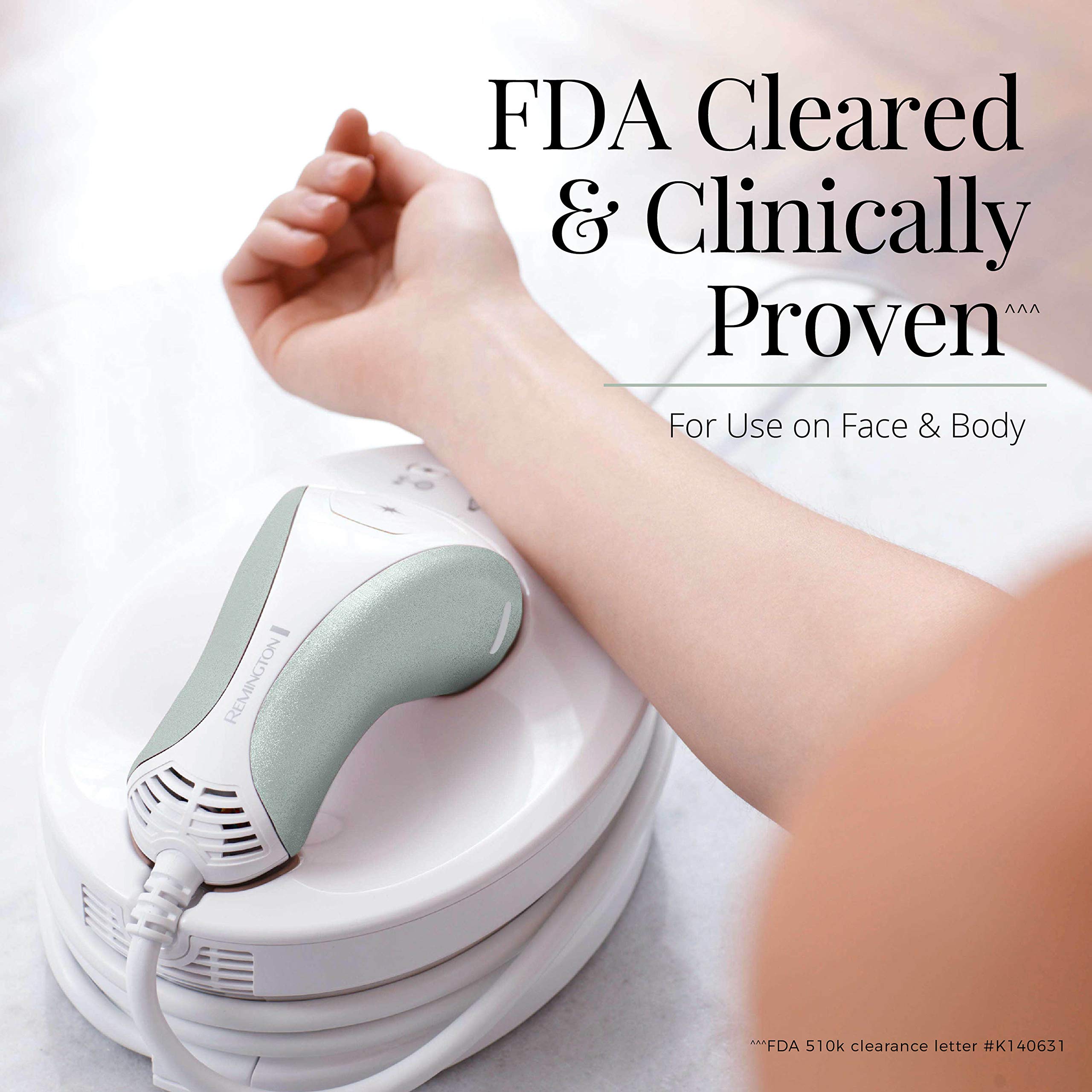 Remington iLIGHT Ultra Face & Body AtHome IPL Hair Removal System