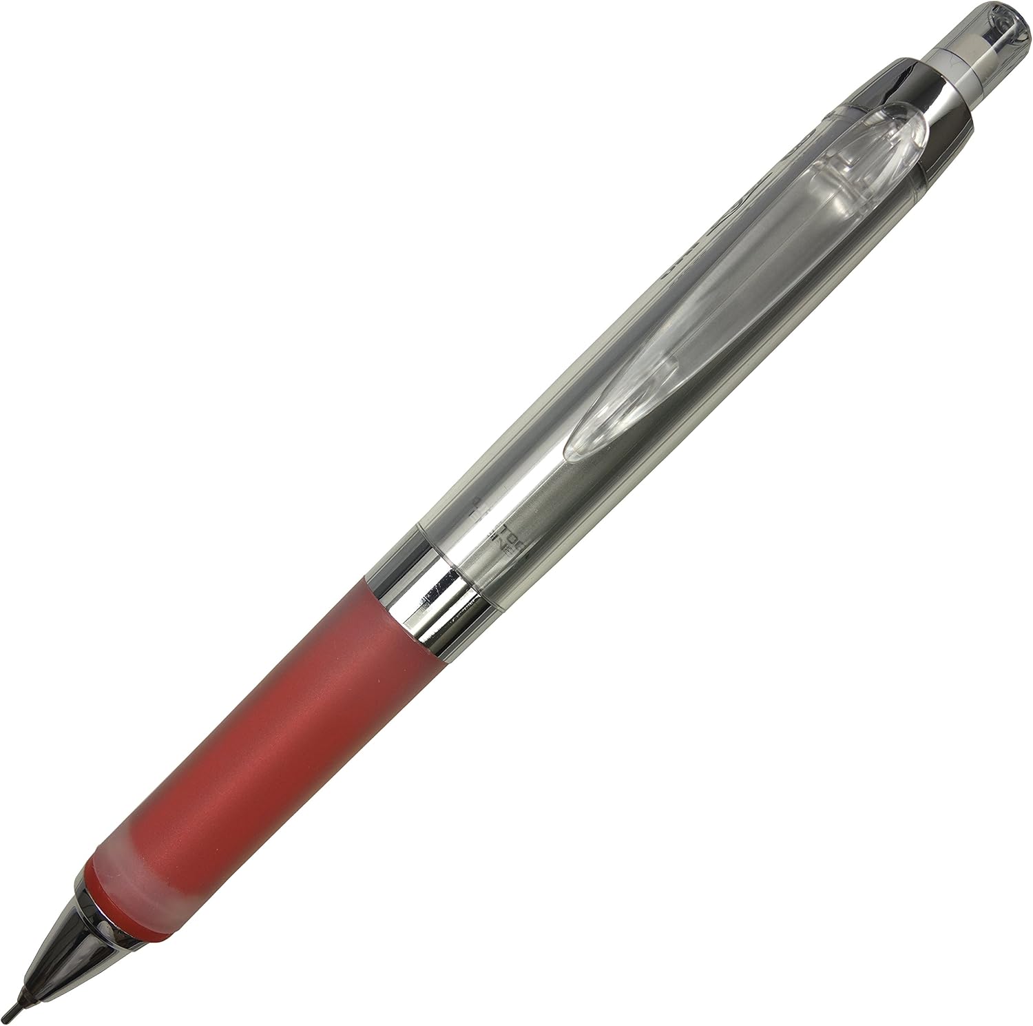 Uni Alpha-Gel Kuru Toga Mechanical Pencil, 0.5 mm, Red Body