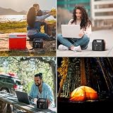 SinKeu Portable Power Station 99Wh 27000mAh 150W AC Outlets Camping view 9