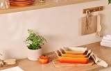 Le Creuset Heritage Rectangular Dish Stoneware 32 cm Volcanic 71102320900001 view 5