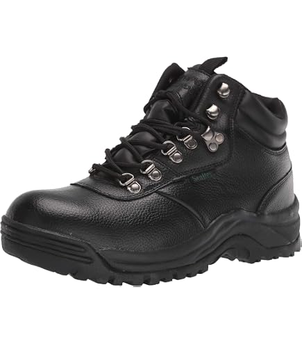NEW DREW men\'s trek hiking boots in black nubuck Amazon.com | Drew Shoe Men main image 3